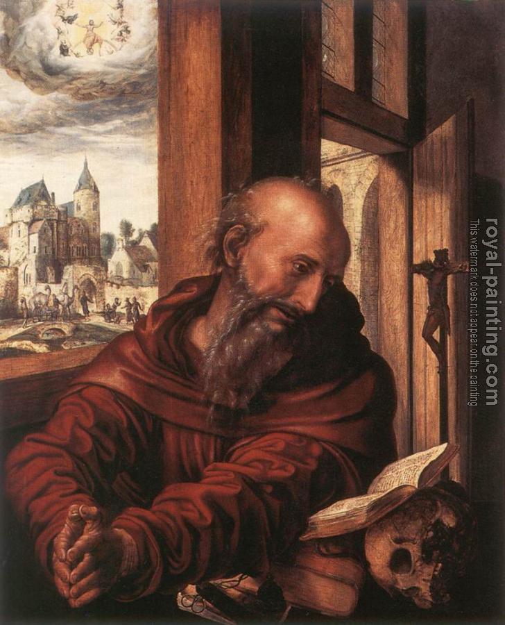 Jan Sanders Van Hemessen : St Jerome
